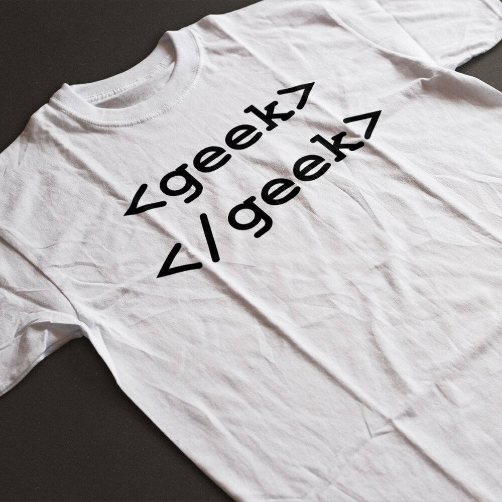 Computer Geek Shirt. Computer Nerd Shirt. Computer Science Shirts. White. Fast